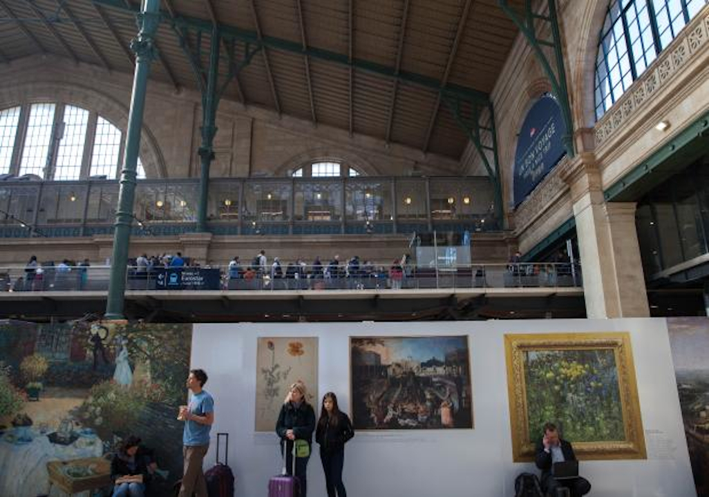 Culture dans la gare