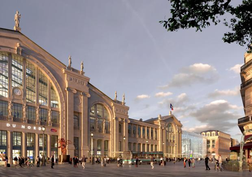 Parvis Gare du Nord