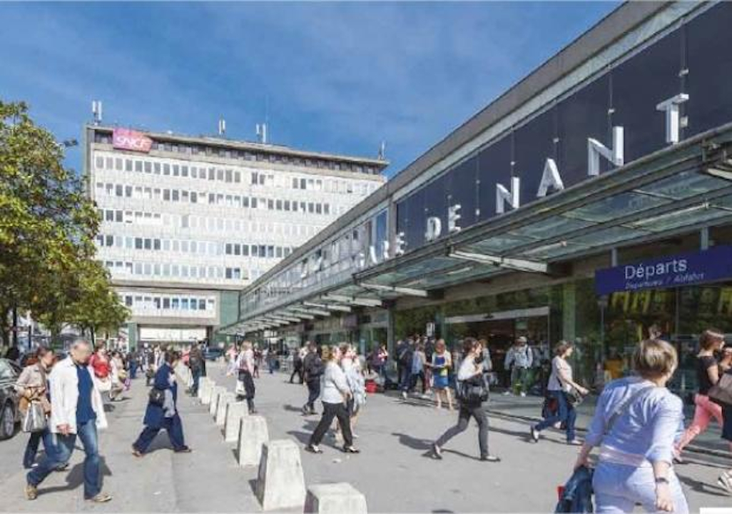 La gare de Nantes