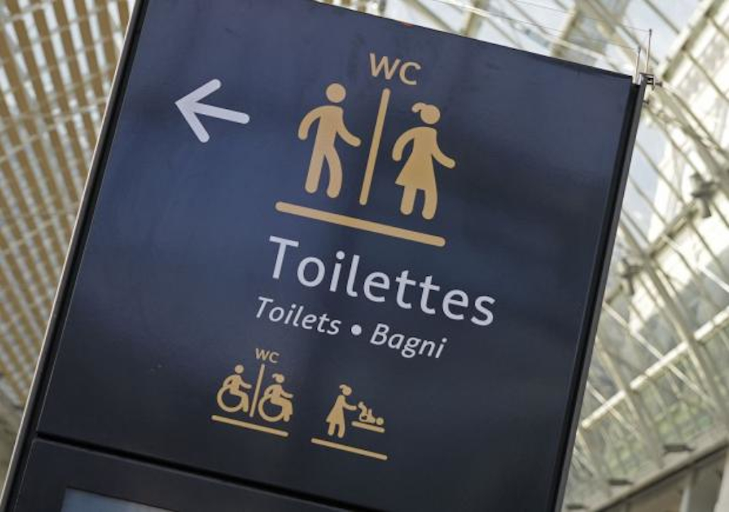Pancarte toilettes