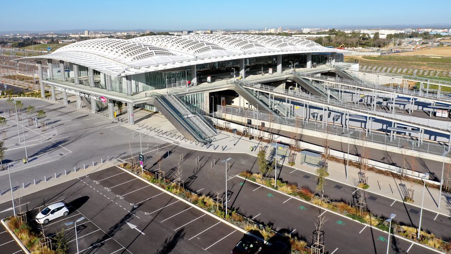 Gare de Montpellier Sud de France