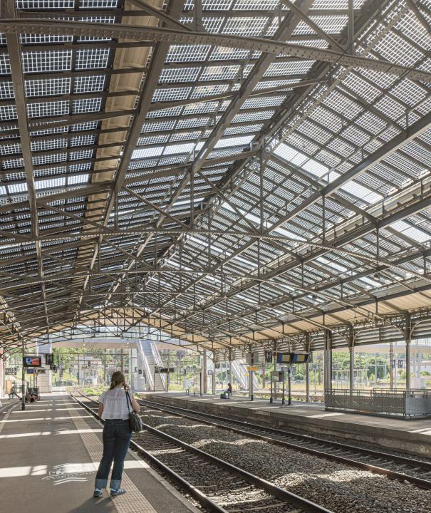 toit de la gare d'Angoulême