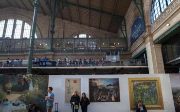 Culture dans la gare