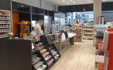 Commerce dans gare
