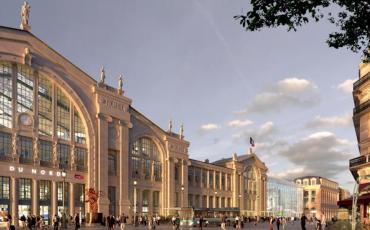 Parvis Gare du Nord