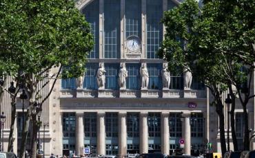 Gare de Paris-Nord depuis la rue