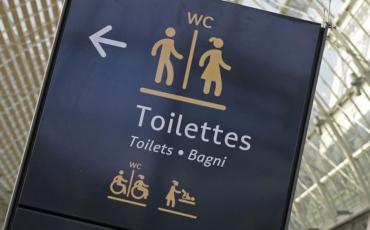 Pancarte toilettes