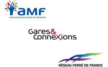 Logo l'AMF, RFF et Gares & Connexions