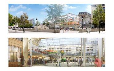 Dessin nouvelle gare de Lyon