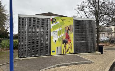 Parking vélos fermé