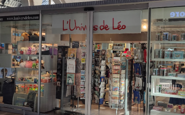 Magasin l&#039;Univers de Léo en Gare de l&#039;Est 