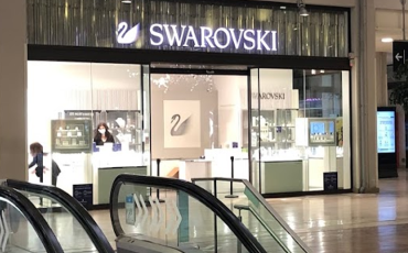 Magasin Swarovski situé en gare de l'Est