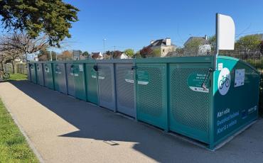 Abri à vélo sécurisé