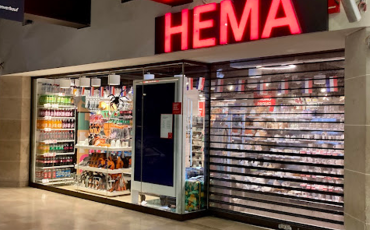 Magasin HEMA situé à l&#039;étage -1  