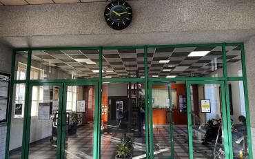 espace de vente vitré