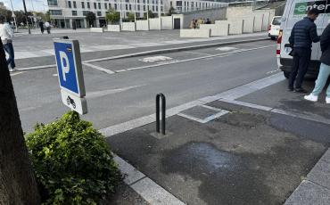 Parking moto 