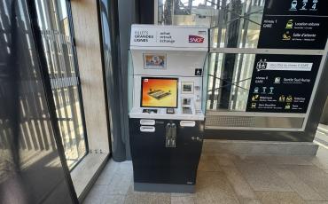 Borne libre service