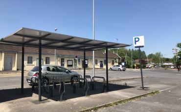 Valmondois Parking à vélos