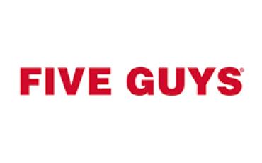 Logo Five Guys Paris Gare du Nord