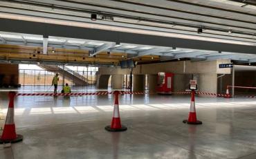 Aménagement hall sous-voies