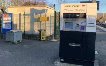 Borne Transilien / Gare de Nointel - Mours