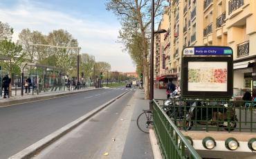Porte de Clichy / Métro 13