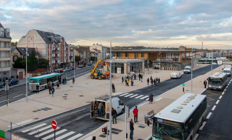 Gare de Juvisy en ville
