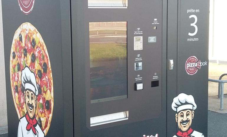 Distributeur à pain ou pizza