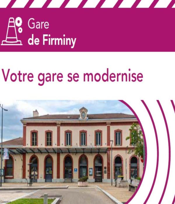 Votre gare se modernise