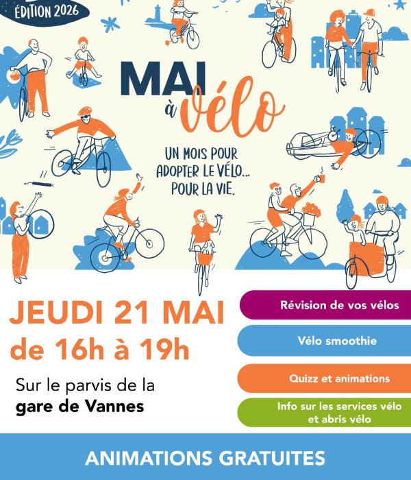 mai à vélo