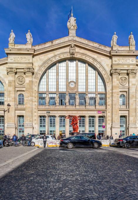 Façade de la Gare du Nord