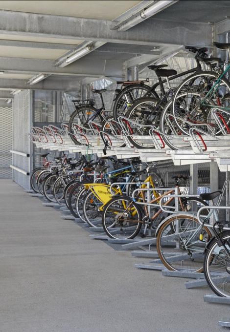 Garage à vélos