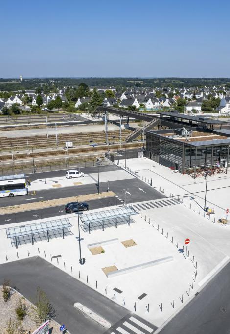 Pôle d&#039;échanges multimodal de la gare d&#039;Auray