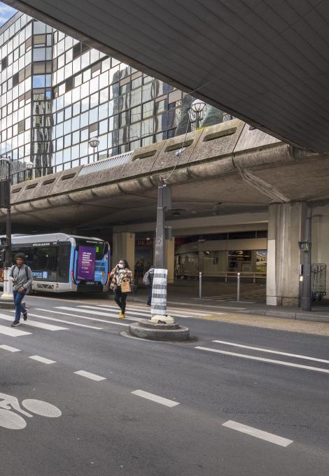 Actuelle façade de la Gare de Lyon côté rue de Bercy