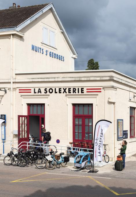 La solexerie de la gare de Nuits Saint-Georges